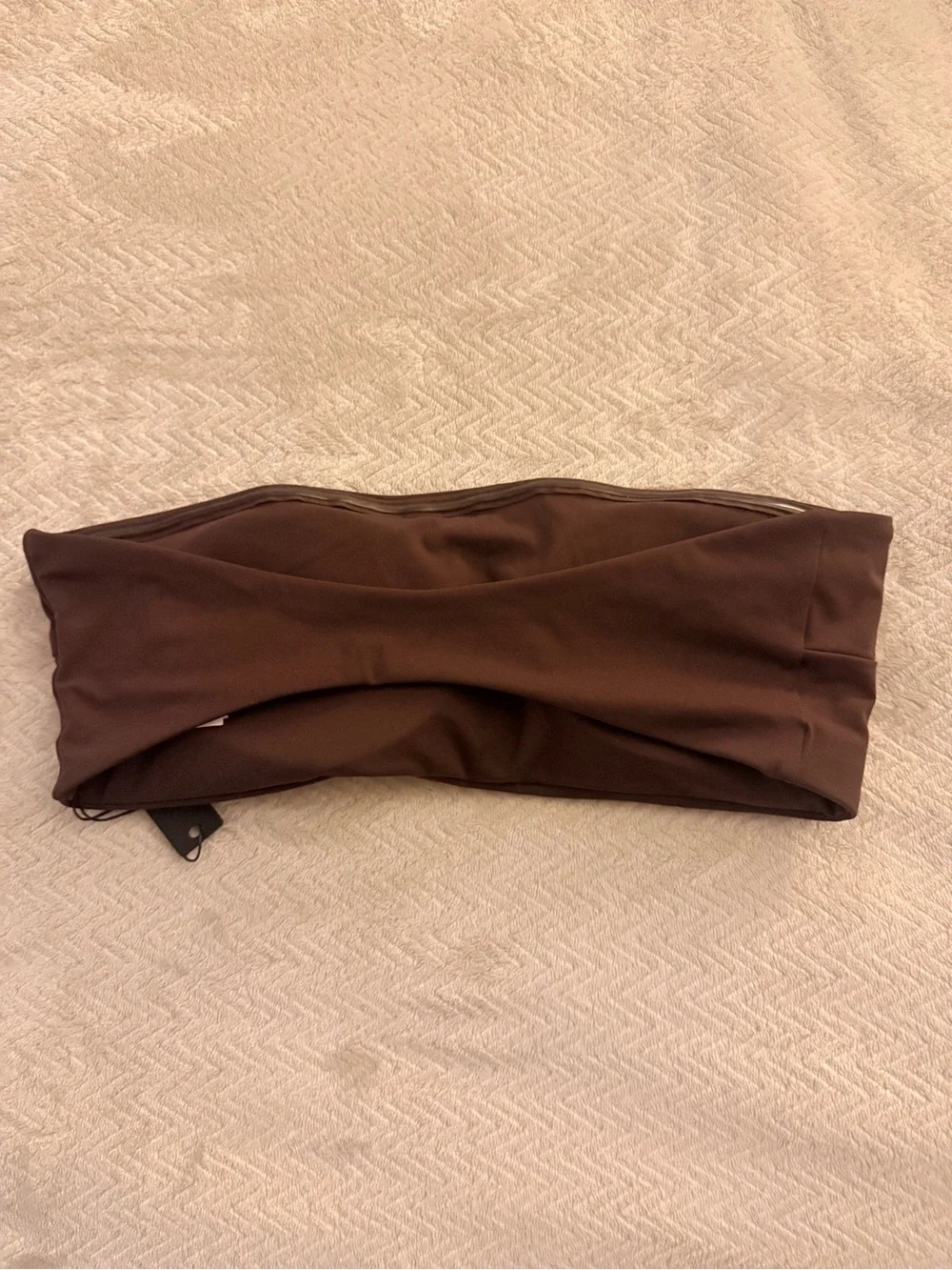 Oner Active UnifiedMove Micro Bandeau Bralette – Cocoa – XL – NWT